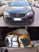 VW GOLF 5 MK5 2003-2008 CALOTTE COPRI SPECCHIETTI RETROVISORI CROMATI IN ABS