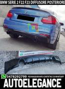 BMW SERIE 2 F22 F23 DIFFUSORE POSTERIORE PER PARAURTI M ABS
