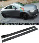 AUDI TT 8J 2006-2014 SPLITTER SOTTO MINIGONNE LATERALI