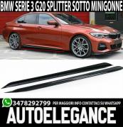 BMW SERIE 3 G20 FLAPS SOTTO MINIGONNE LATERALI SOTTO PORTA