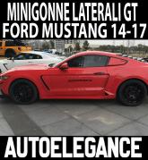 FORD MUSTANG 2015-2017 MINIGONNE LATERALI SOTTO PORTA LOOK GT350