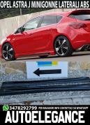OPEL ASTRA J MINIGONNE LATERALI SOTTO PORTA IN ABS