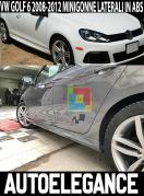 VW GOLF 6 2008-2012 MINIGONNE LATERALI SOTTO PORTA LOOK RLINE