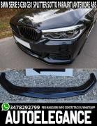 BMW SERIE 5 G30 G31 SPOILER SOTTO PARAURTI ANTERIORE LOOK SPORTIVO RS ABS SPLITTER M5