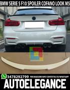 BMW SERIE 5 F10 BERLINA 2010-2017 SPOILER POSTERIORE SUL COFANO LOOK M5 ABS
