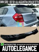 BMW SERIE 1 E87 E81 SPOILER POSTERIORE SUL TETTO DESIGN ALA NERO