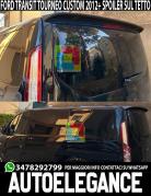 FORD TRANSIT TOURNEO CUSTOM SPOILER POSTERIORE SUL TETTO LOOK TUNING