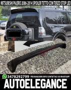 MITSUBISHI PAJERO 2006-2014 SPOILER POSTERIORE SUL TETTO CON TERZO STOP LED