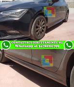 SEAT LEON 5F 2012-2018 5 PORTE MINIGONNE LATERALI SOTTO PORTA FR LOOK