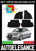 AUDI A4 8H B6 B7 CABRIO 2002-2009 SET TAPPETINI IN MOQUETTE DI ALTA QUALITA  SPECIFICO