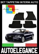 AUDI A5 CABRIO 2007+ SET TAPPETINI IN MOQUETTE DI ALTA QUALITA  SPECIFICO