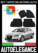 AUDI A6 4F C6 2004-2011 SET TAPPETINI IN VELLUTO DI ALTA QUALITA  SPECIFICO