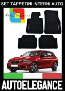 BMW SERIE 1 F20 2011+ SET TAPPETINI IN VELLUTO DI ALTA QUALITA  SPECIFICO
