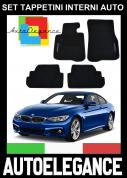 BMW SERIE 4 F32 COUPE 2013+ SET TAPPETINI IN VELLUTO DI ALTA QUALITA  SPECIFICO