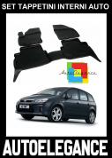 FORD FOCUS C-MAX 2003-2010 SET TAPPETINI IN GOMMA DI ALTA QUALITA  SPECIFICO