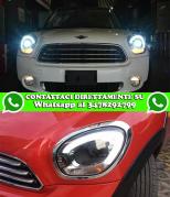 MINI R60 COUNTRYMAN 2010-2016 FARI ANTERIORI CON LIGHTBAR LED XENON LOOK NERI