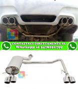 BMW SERIE 5 E60 E61 2003-2010 MARMITTA COMPLETA QUATTRO SCARICHI LOOK M5