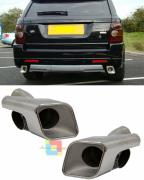 RANGE ROVER SPORT 2005-2012 TERMINALI DI SCARICO AUTOBIOGRAPHY DIESEL LOOK