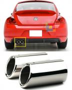 VW NEW BEETLE 5C 2012+ TERMINALI DI SCARICO ACCIAIO INOX LOOK RLINE