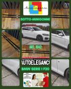 SOTTO MINIGONNE ADATTE PER BMW SERIE 1 F20 2011-2019 LOOK M NERO LUCIDO