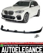 SPLITTER ADATTO PER BMW X5 G05 2018+ LOOK NERO LUCIDO DESIGN SPORTIVO