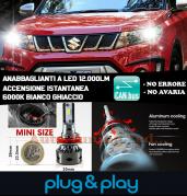 Leuchten Abblendlicht LED Suzuki Vitara Instant Kein Aufteilung 12.000LM