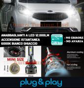 Ampoules Feux LED Kia Venga Instantané 6000K 12.000LUMEN - Ampoule