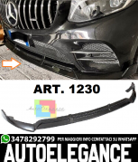 MERCEDES GLC SUV COUPE 2015-2018 SPLITTER SOTTO PARAURTI ANTERIORE NERO AMG blac
