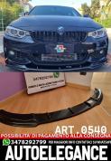 SPLITTER M NERO LUCIDO ADATTO PER BMW SERIE 4 F32 F33 F36 2012+