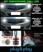 Opel Tigra Twintop Set LED Ampoules Feux + Croisement 16.000LUMEN