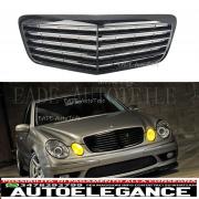 griglia radiatore lucida griglia nera per mercedes-benz classe e w211 s211 2006