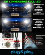 Ford Ecosport MK2 Set LED Ampoules Feux H7 + Croisement 16.000