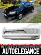 Paraurti Prasco Posteriore Per Vw Polo 6R1 6C1 Bj8 CON SCARICO SINGOLO SINISTRA