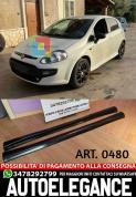 MINIGONNE ADATTE PER FIAT GRANDE PUNTO/PUNTO EVO 2005-2018 GREZZE LOOK SPORTIVO