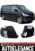 CALOTTE SPECCHIETTI ADATTI PER VW Bus T5.2 T6 T6.1 AMAROK NERO LUCIDO