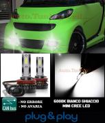 Ampoules Feu de Brouillard LED Cree Intelligent Fortwo 451 - Blanc Glace 8000LM