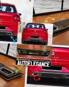 DIFFUSORE ADATTO PER SEAT IBIZA 5 KJ 2017-2021 LOOK FR DESIGN NERO OPACO