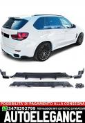 Diffusore posteriore performance look nero lucido adatto per BMW X5 F15 13-18