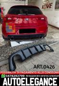 DIFFUSEUR ADAPTÉ À ALFA ROMEO GIULIETTA 1+1 LOOK MAT DESIGN SPORTIF