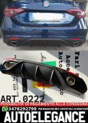 DIFFUSEUR ADAPTÉ À ALFA ROMEO GIULIA MAT FAST LOOK + BORNES CHROMÉES