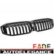 griglia radiatore reni griglia lucida nera a ponte singolo per bmw serie 3 g20 2