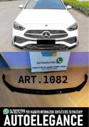 SPLITTER AVANT MERCEDES CLASSE C W206 NOIR BRILLANT 1082
