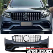 vorne Sport Stoßstange Front Bumper für Mercedes GLC X253 C253 15-19 63 AMG Look