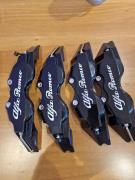 ALFA ROMEO GIULIETTA COVER COPRI PINZE FRENI ROSSO NERO GIALLO BLU BLACK CORSIV