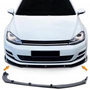 Spoiler anteriore labbro spoiler nero per VW Golf 7 berlina Variant 12-21