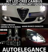 Alfa Romeo Giulietta Feu de Croisement Éblouissant Brouillard LED 16.000LM - At