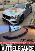 SPLITTER ADATTO PER MERCEDES CLASSE E W213 AMG E63 2016-2020 LOOK NERO LUCIDO