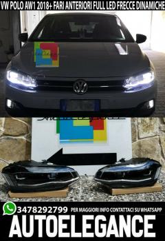 VW POLO AW1 2018+ FARI ANTERIORI DIURNE E FRECCE A LED DINAMICA