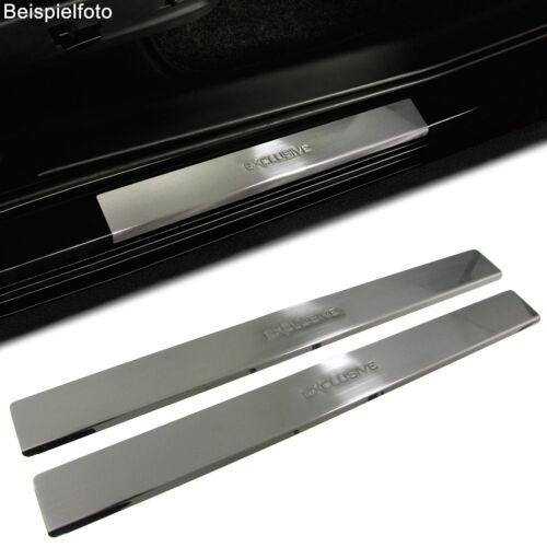 Soglie delle porte in acciaio inossidabile con protezione dei gradini Esclusivo per Renault Kangoo 04-07