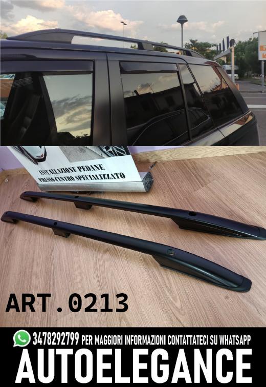 MANCORRENTI ADATTE PER RANGE ROVER SPORT 05-12 BARRE SUL TETTO PORTAPACCHI NERI